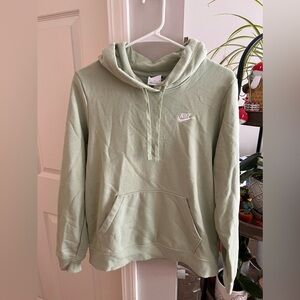 Light green Nike hoodie